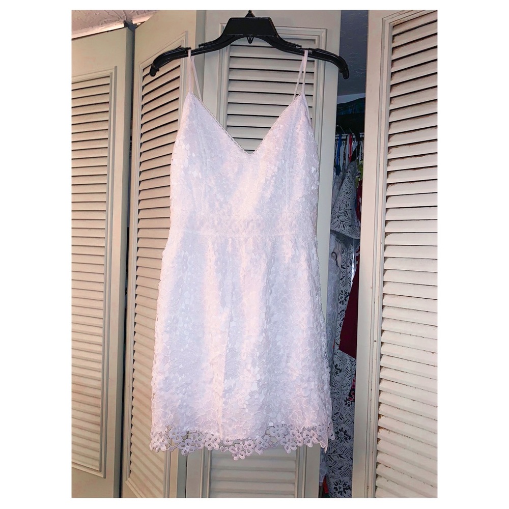 Abercrombie white dress